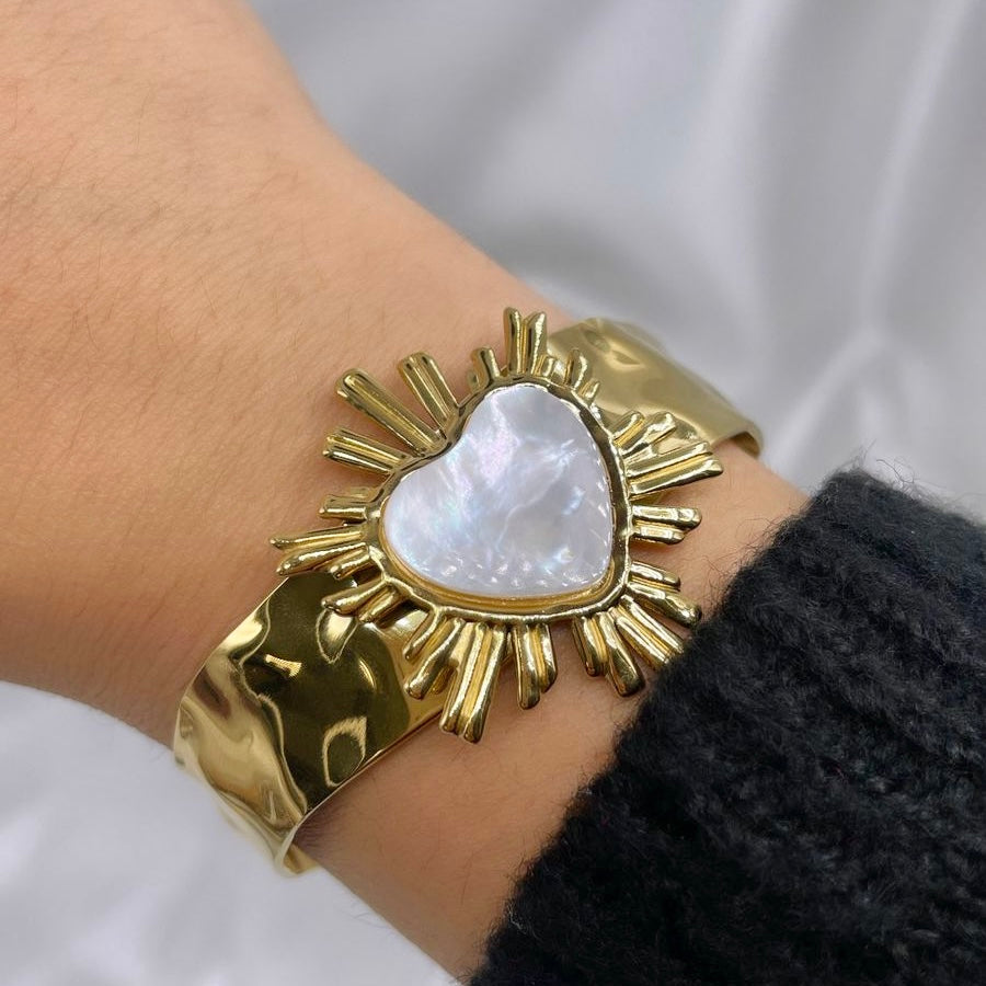 Brazalete Corazón Concha