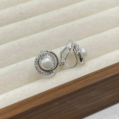 Aretes Clip Perla