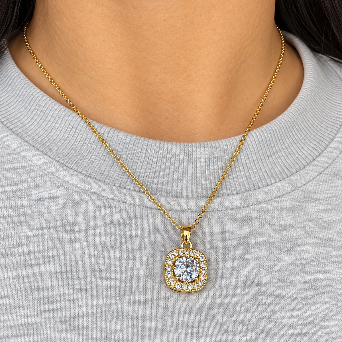 Collar Halo Zirconia
