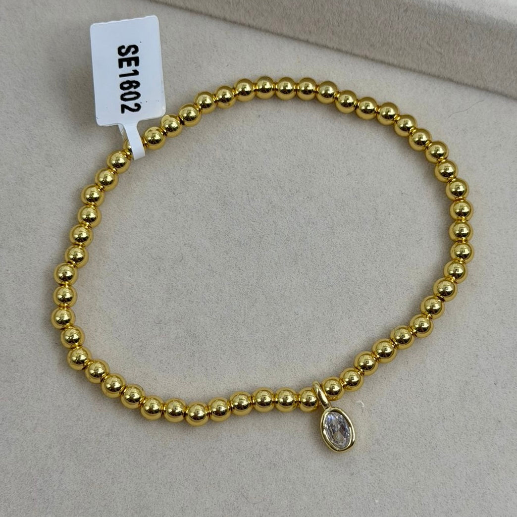 Pulsera Mes Óvalo Colgante