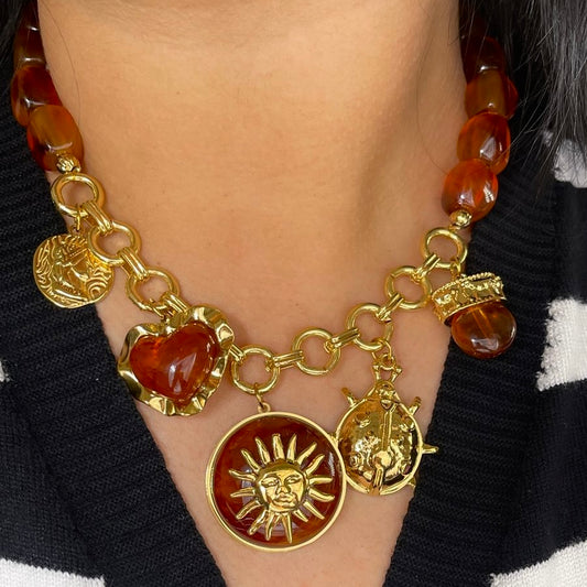 Collar Ámbar Sol