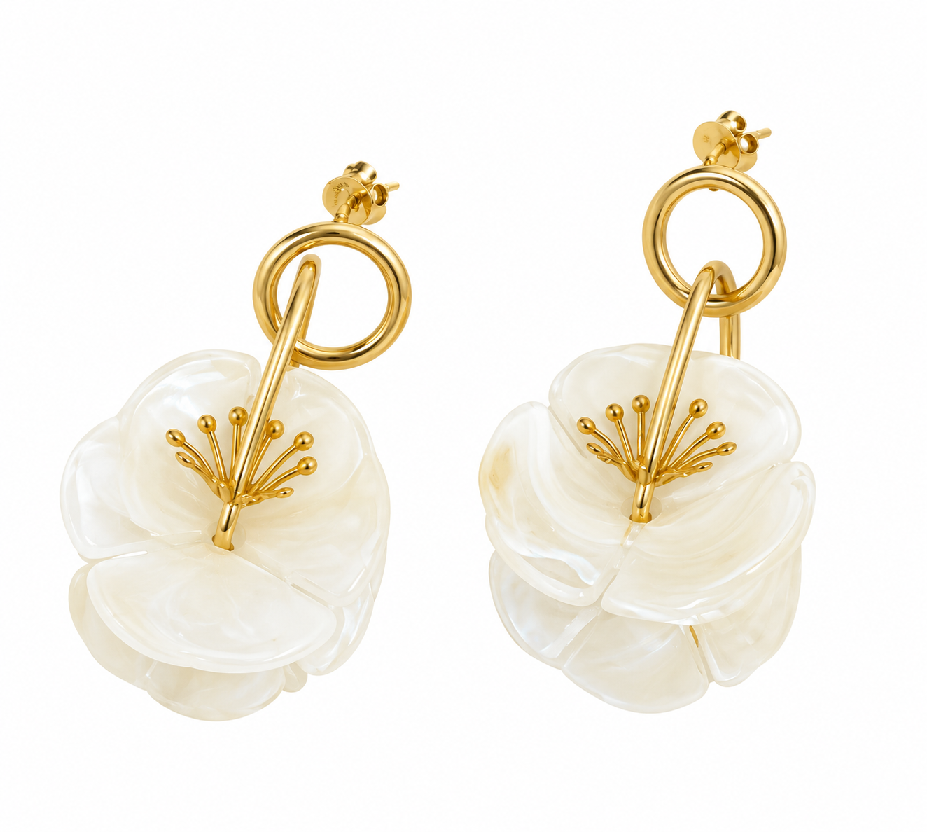 Aretes Flor