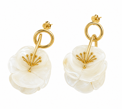 Aretes Flor