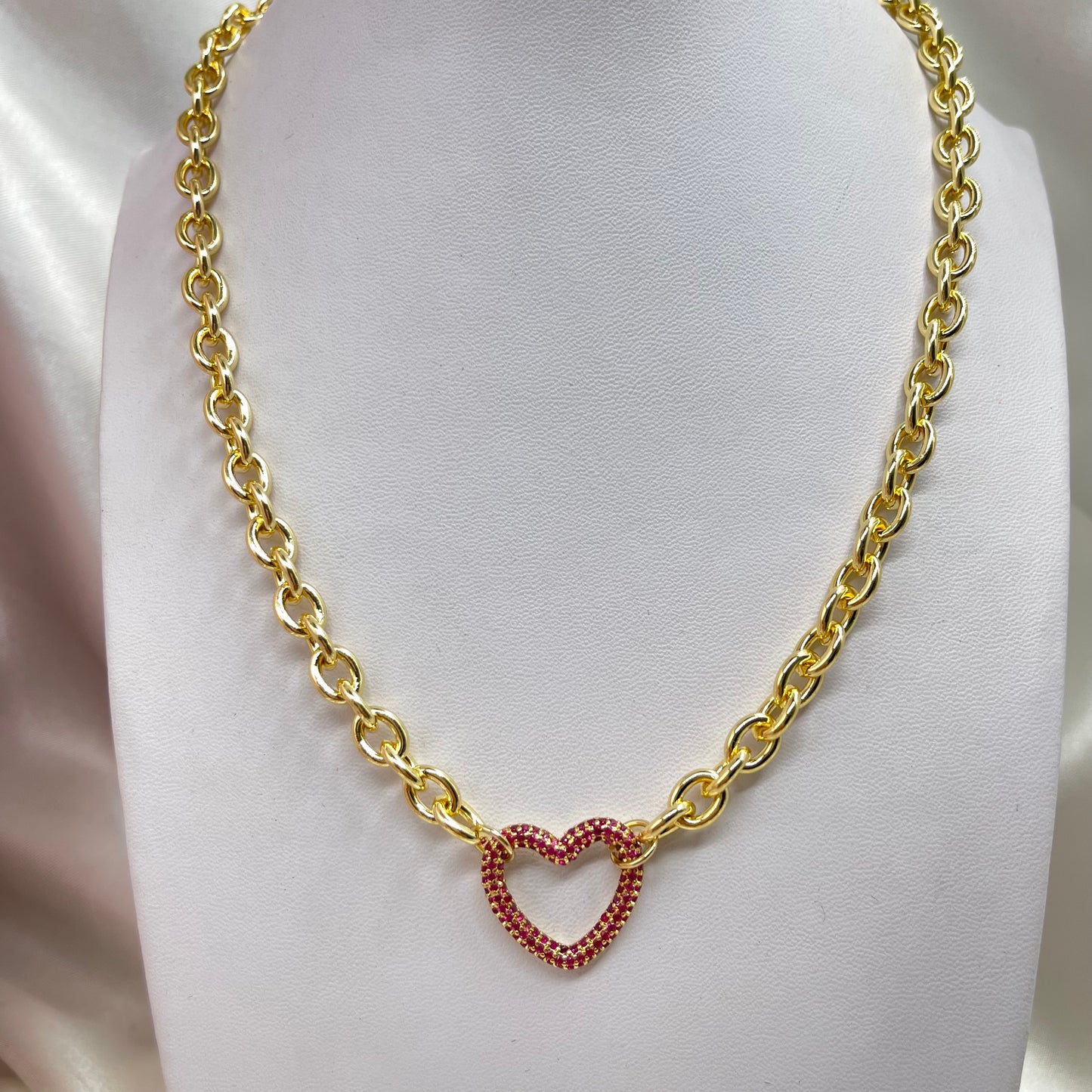 Collar HEART CHAIN