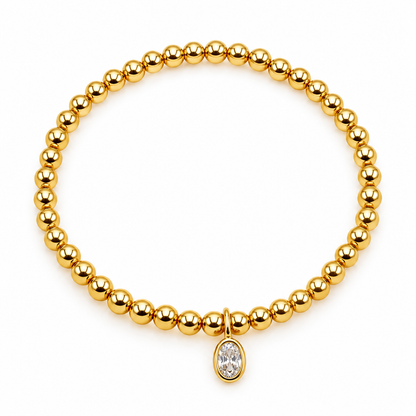 Pulsera Óvalo Colgante