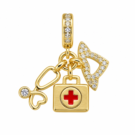 Dije Charm Colgante Médico