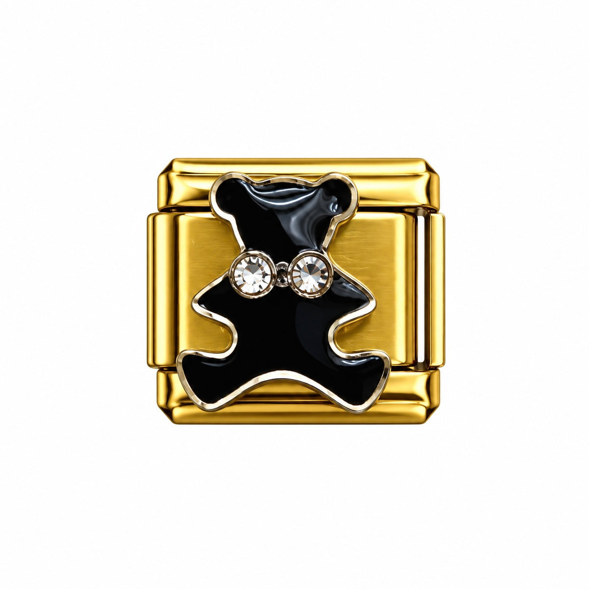 CHARM Oso con Brillito Golden