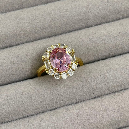 Anillo Óvalo en Dorado