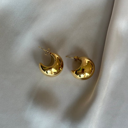 Aretes acero morral