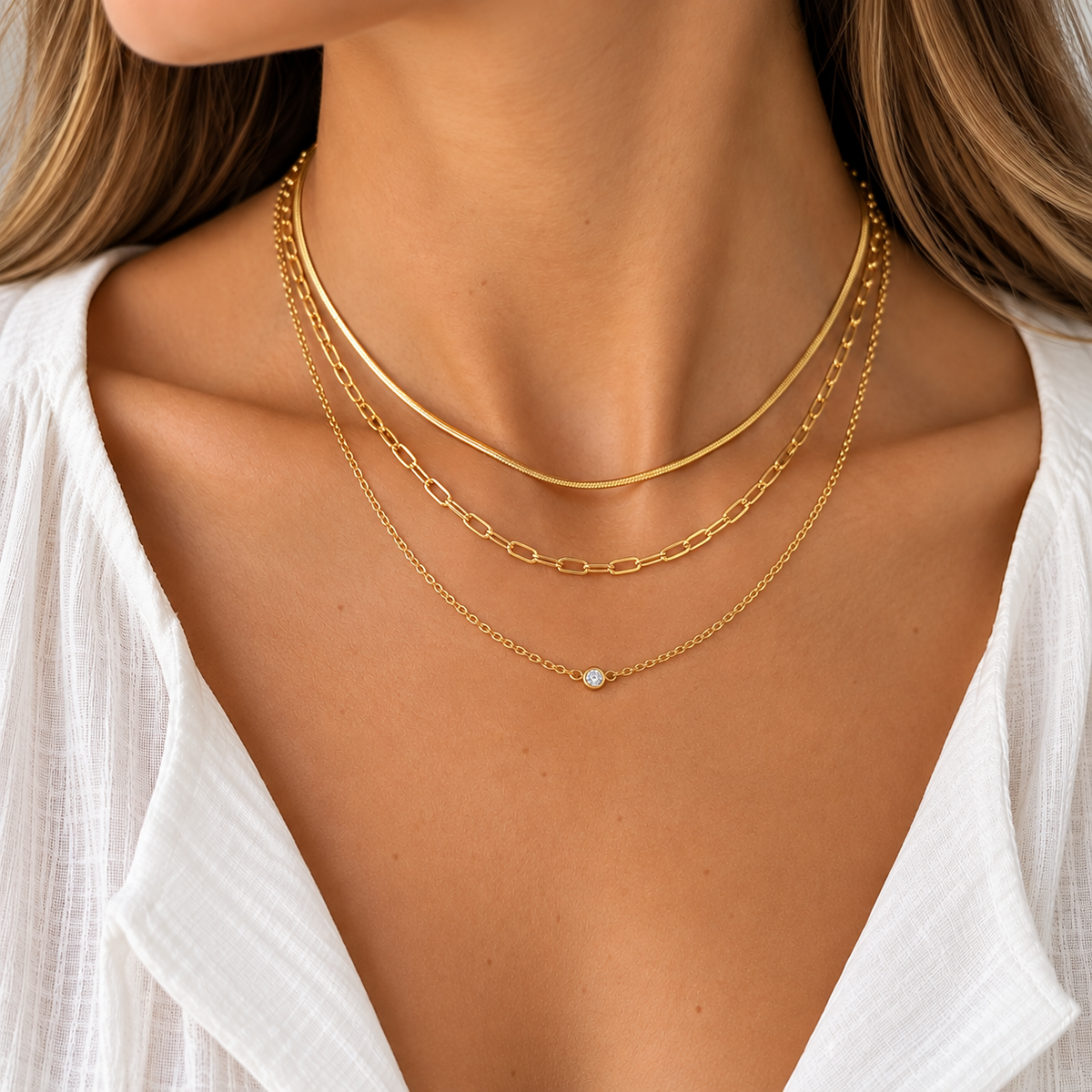 Collar Triple Acero