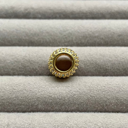 Dije Charm Con Zirconias Grande