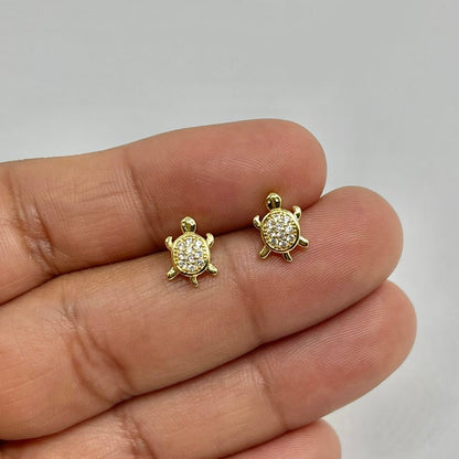 Aretes Poste Tortuga mini 🐢