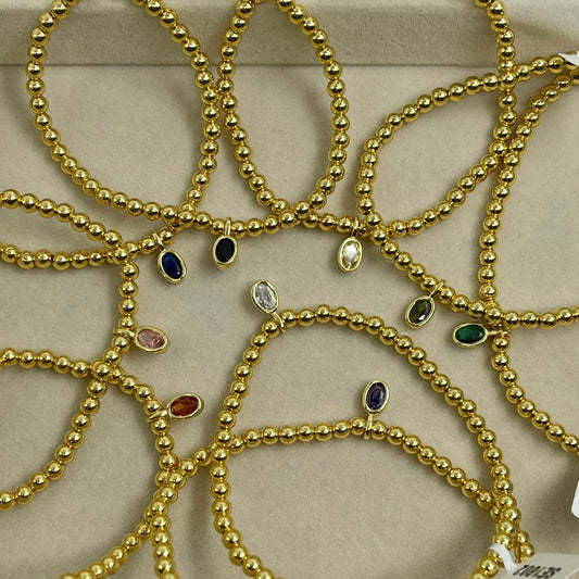 Pulsera Mes Óvalo Colgante