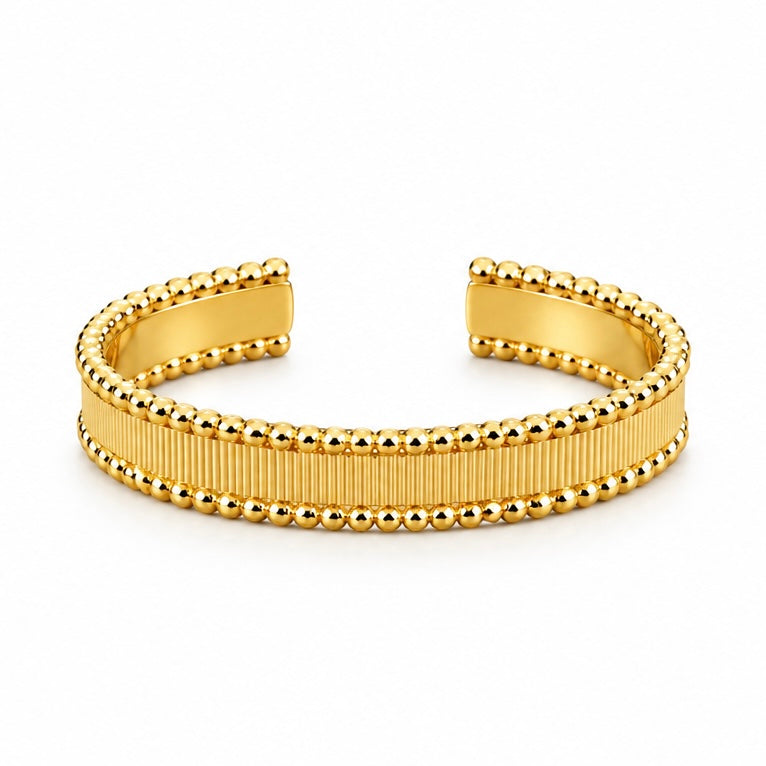 Pulsera Bolitas y Textura