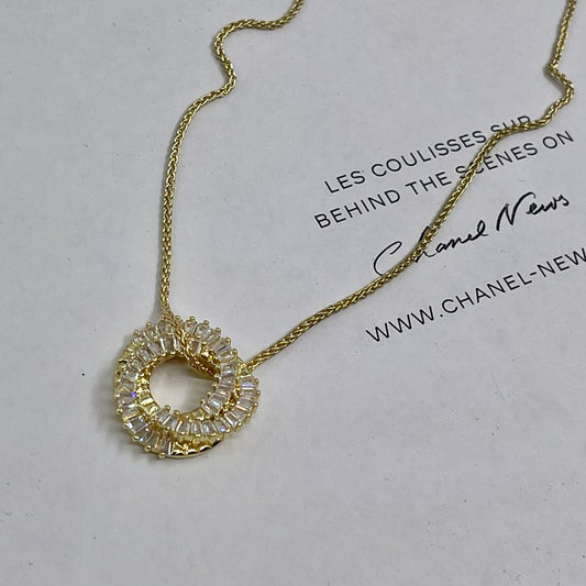 Collar Aro Baguettes
