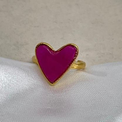 Anillo Corazón Fiusha