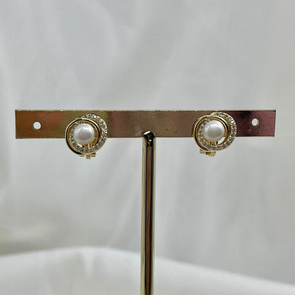 Aretes Clip Perla