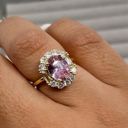 Anillo Óvalo en Dorado