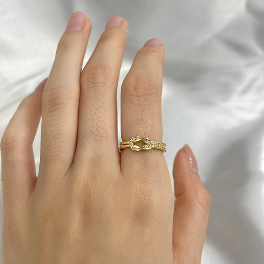 Anillo nudo mini