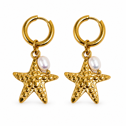 Arracada Estrella y Perla