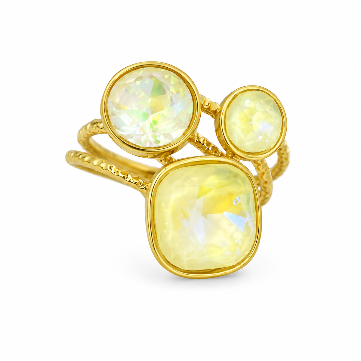 Anillo Cristales