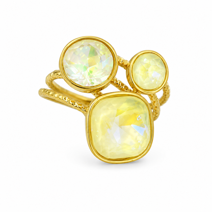 Anillo Cristales