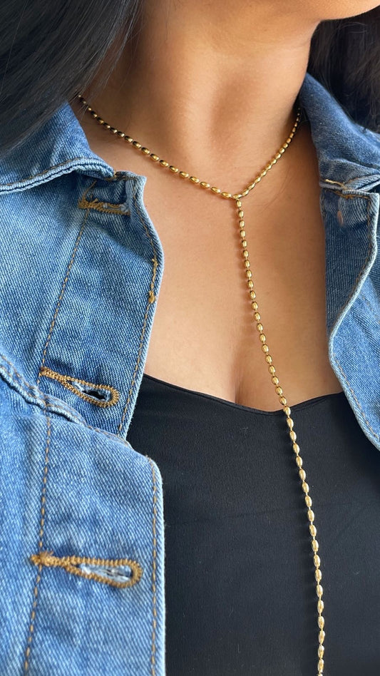 Collar Largo Arroz