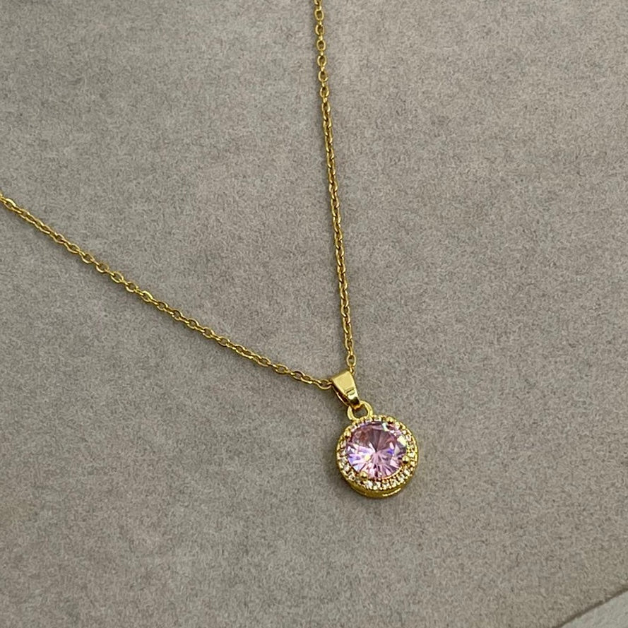 Collar dije círculo
