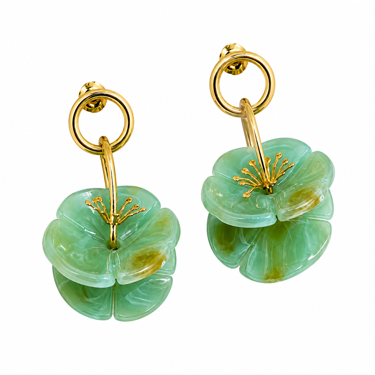 Aretes Flor