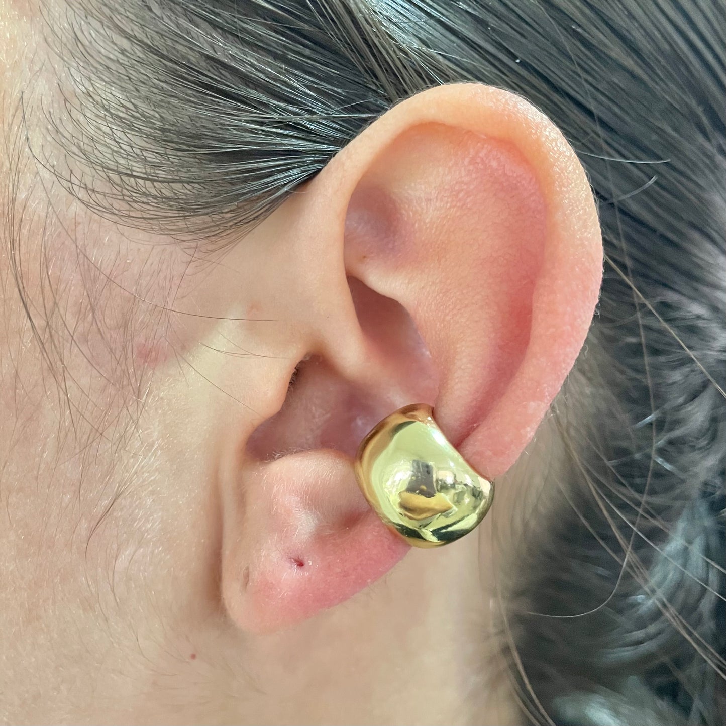 Earcuff Chunky gold