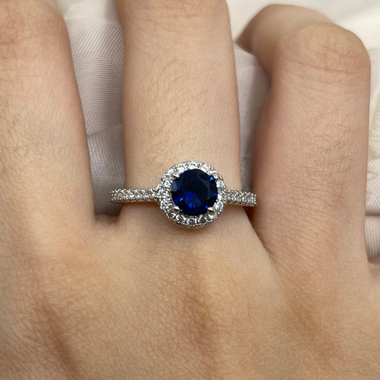 Anillo lux azul