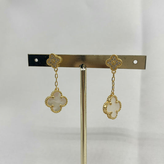 Aretes van cleef colgantes