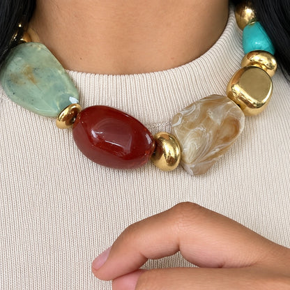 Collar Piedras grandes