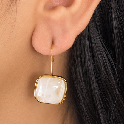 Aretes Gancho Acrílico
