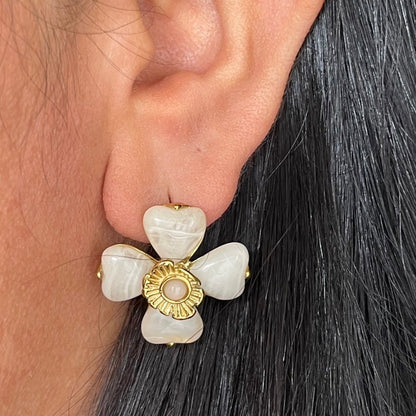 Aretes Flor