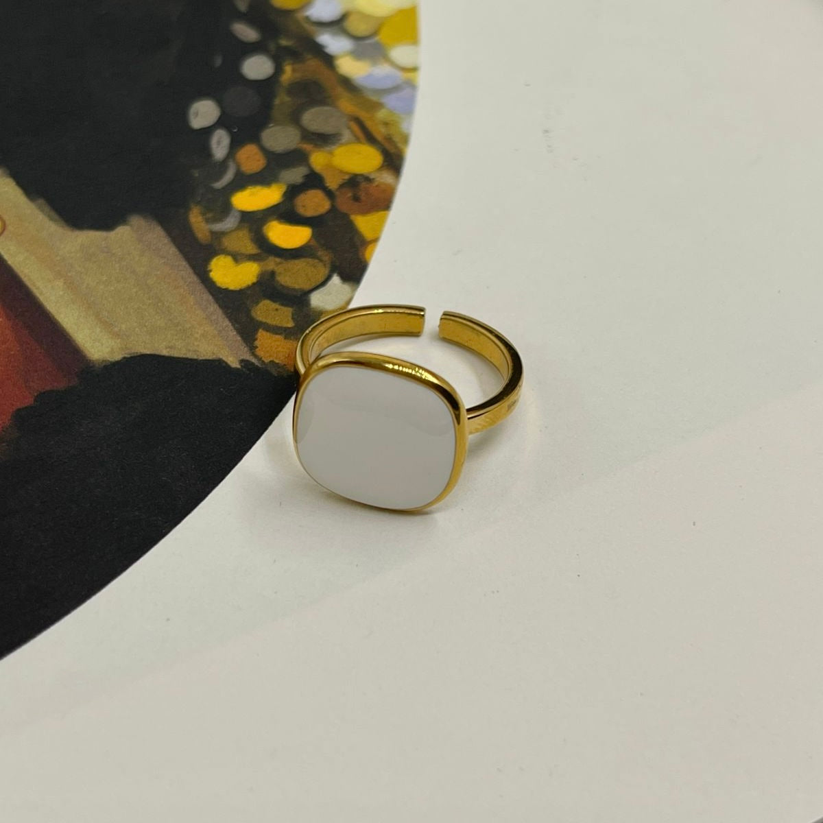 Anillo Cuadro Ligero