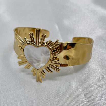 Brazalete Corazón Concha
