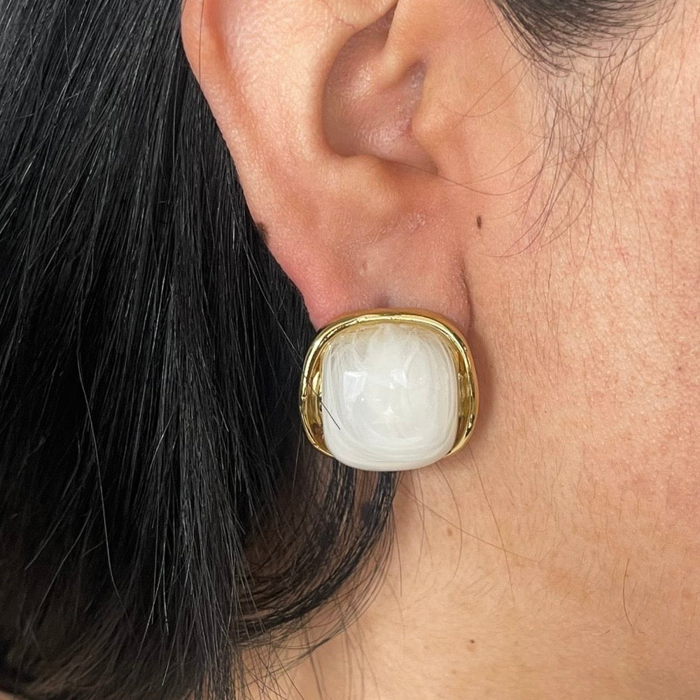 Aretes Acrílico Cuadro Grande