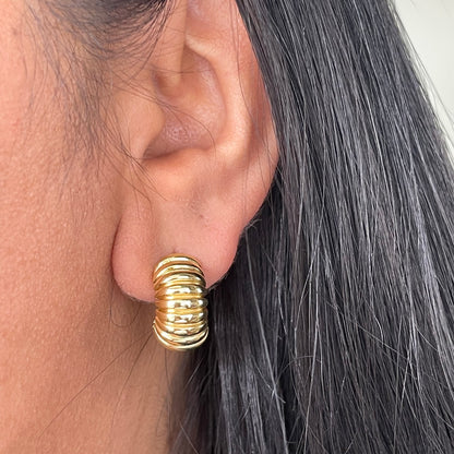 Aretes Gusanito Chico