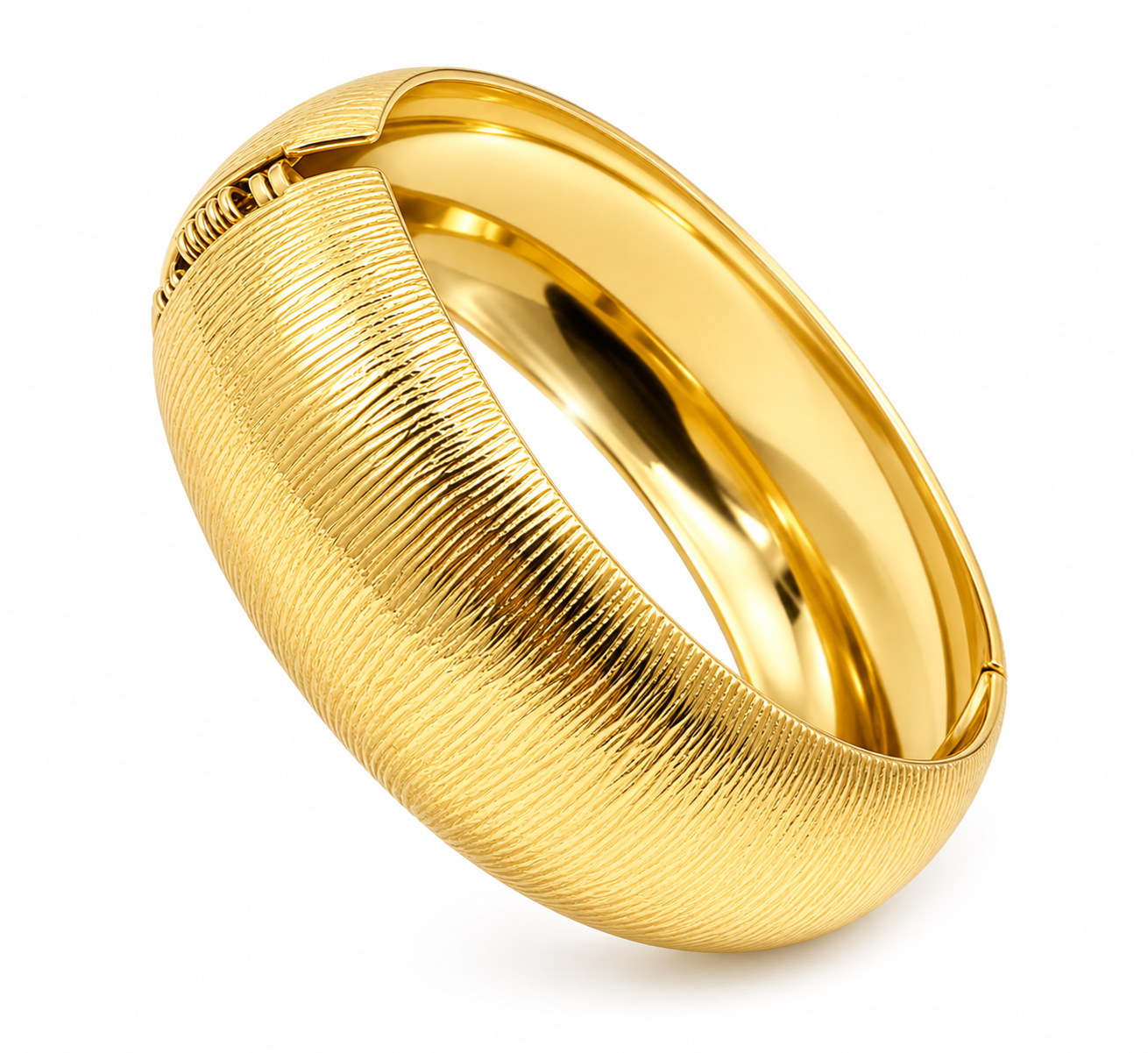 Brazalete Acero Líneas