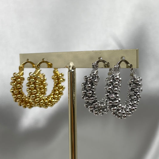 Aretes bolita mini