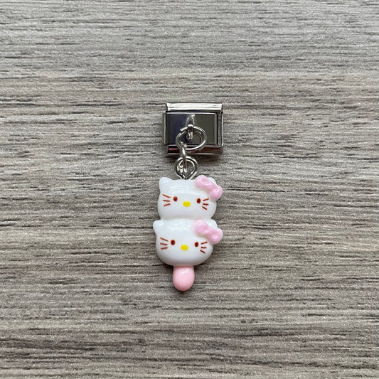 CHARM Colgante Kitty doble