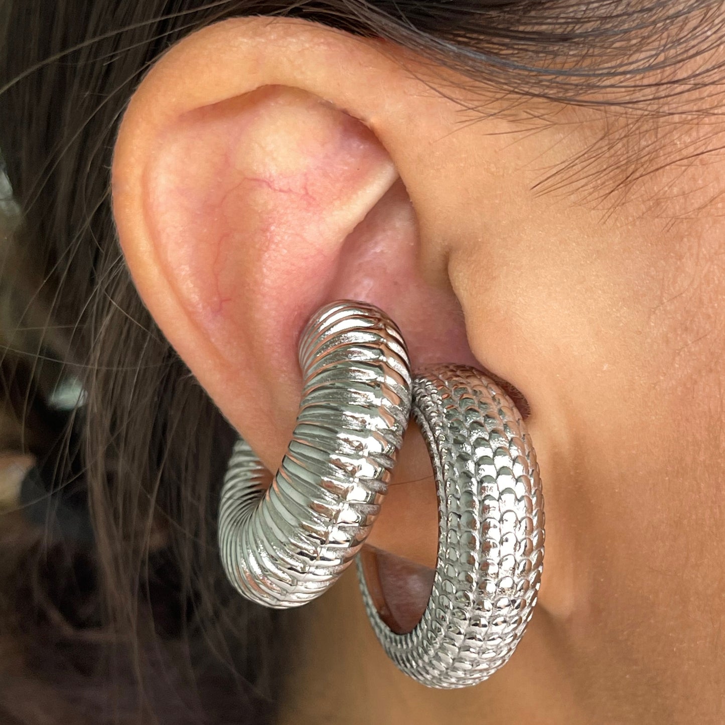 Ear Cuff Textura (par)