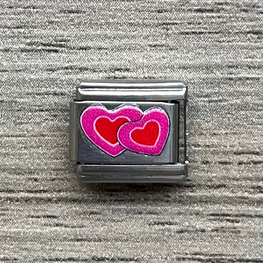 CHARM Sticker Corazón doble 💕