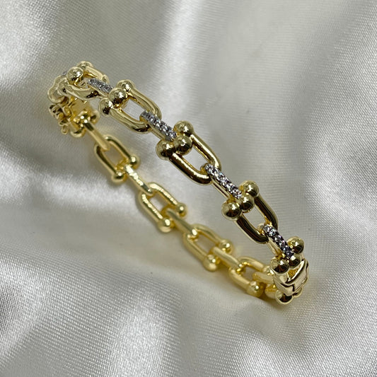 Brazalete Tiffany Bicolor
