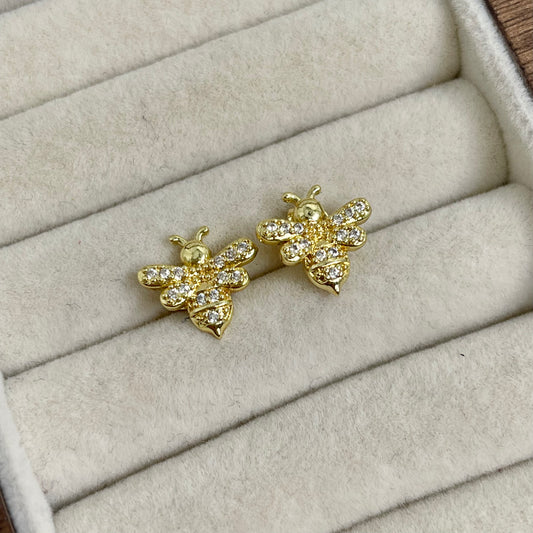 Aretes Poste Abejita 🐝