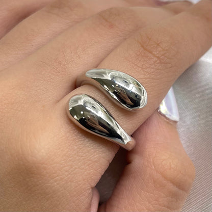 Anillo encontrado plateado