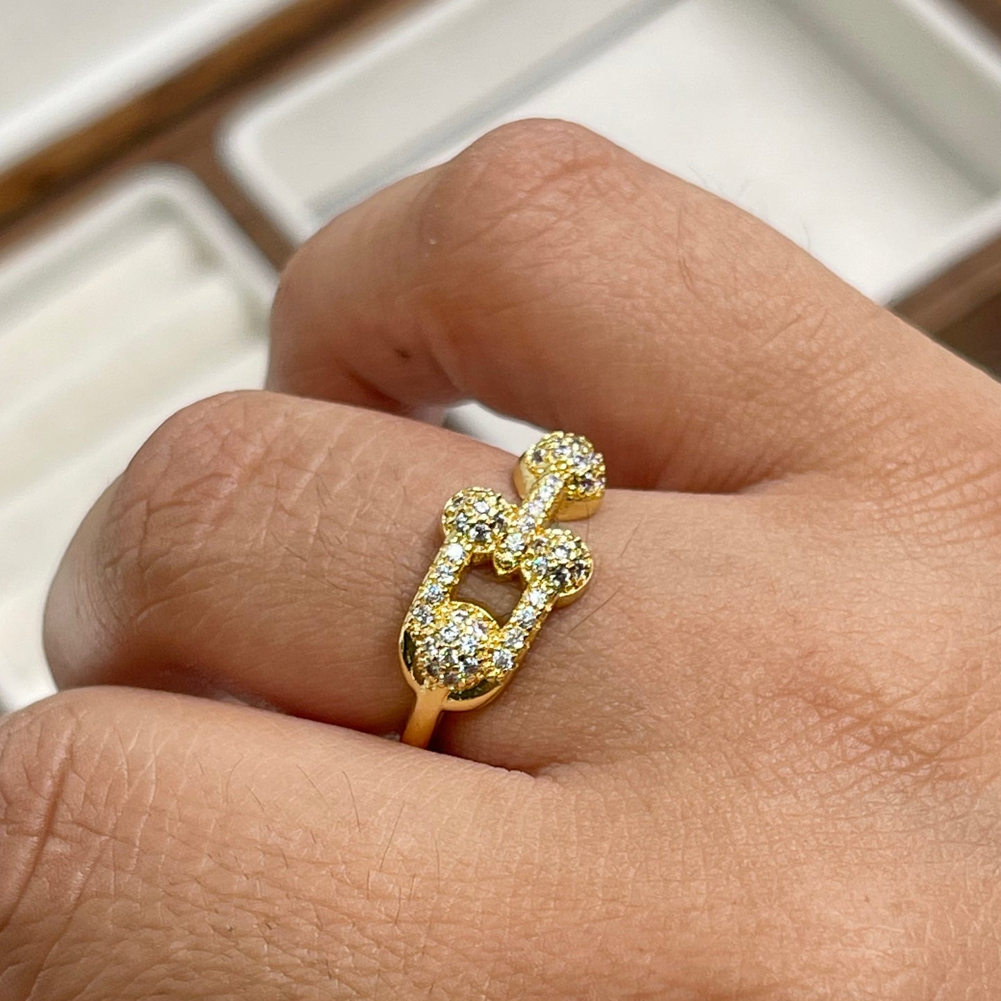 Anillo Tiffany Circonia