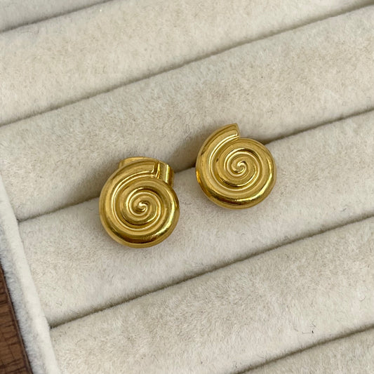 Aretes Poste Caracol mini 🐌