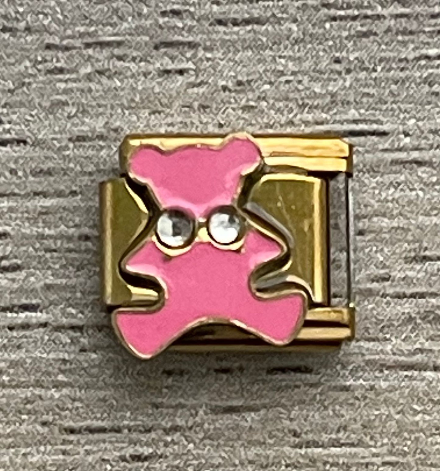 CHARM Oso con Brillito Golden